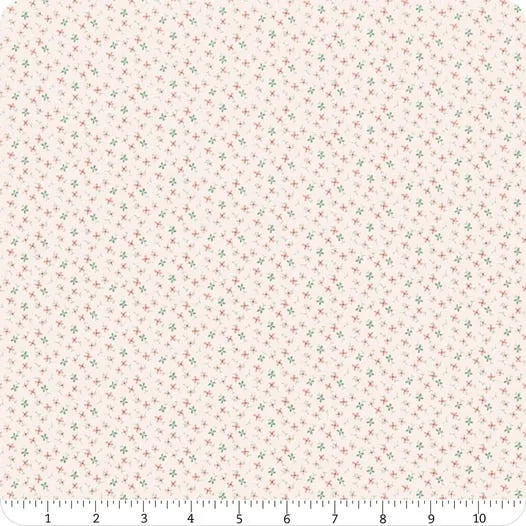 Riley Blake - Lori Holt - Berry & Sage - Latte Wildflowers - C17400-LATTE
