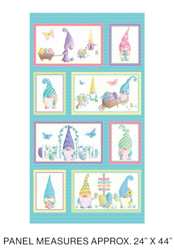 Spring Garden Gnomes - Andi Metz - Panel