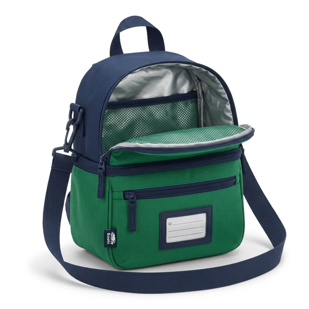 Recycled Lunch Bag - 7L - Green/Navy