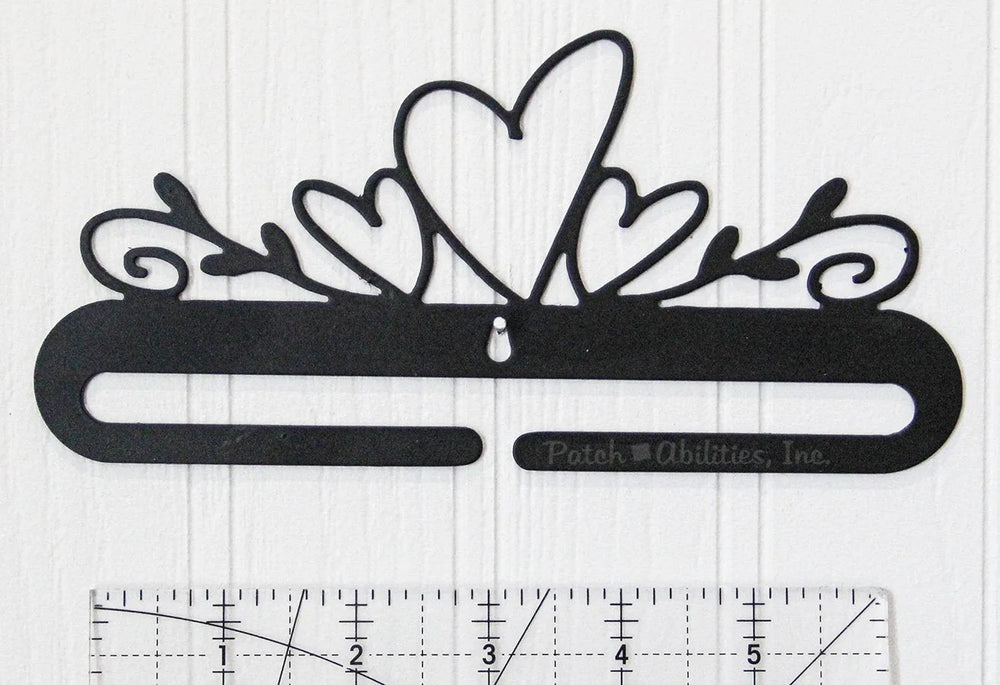 Patch Abilities - 6 inch Triple Hearts hanger