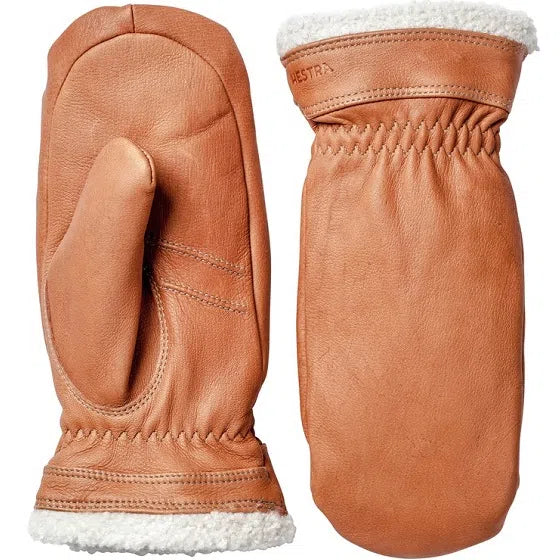 Mitaines isolées en cuir Hestra Sundborn pour femmes, taille 9