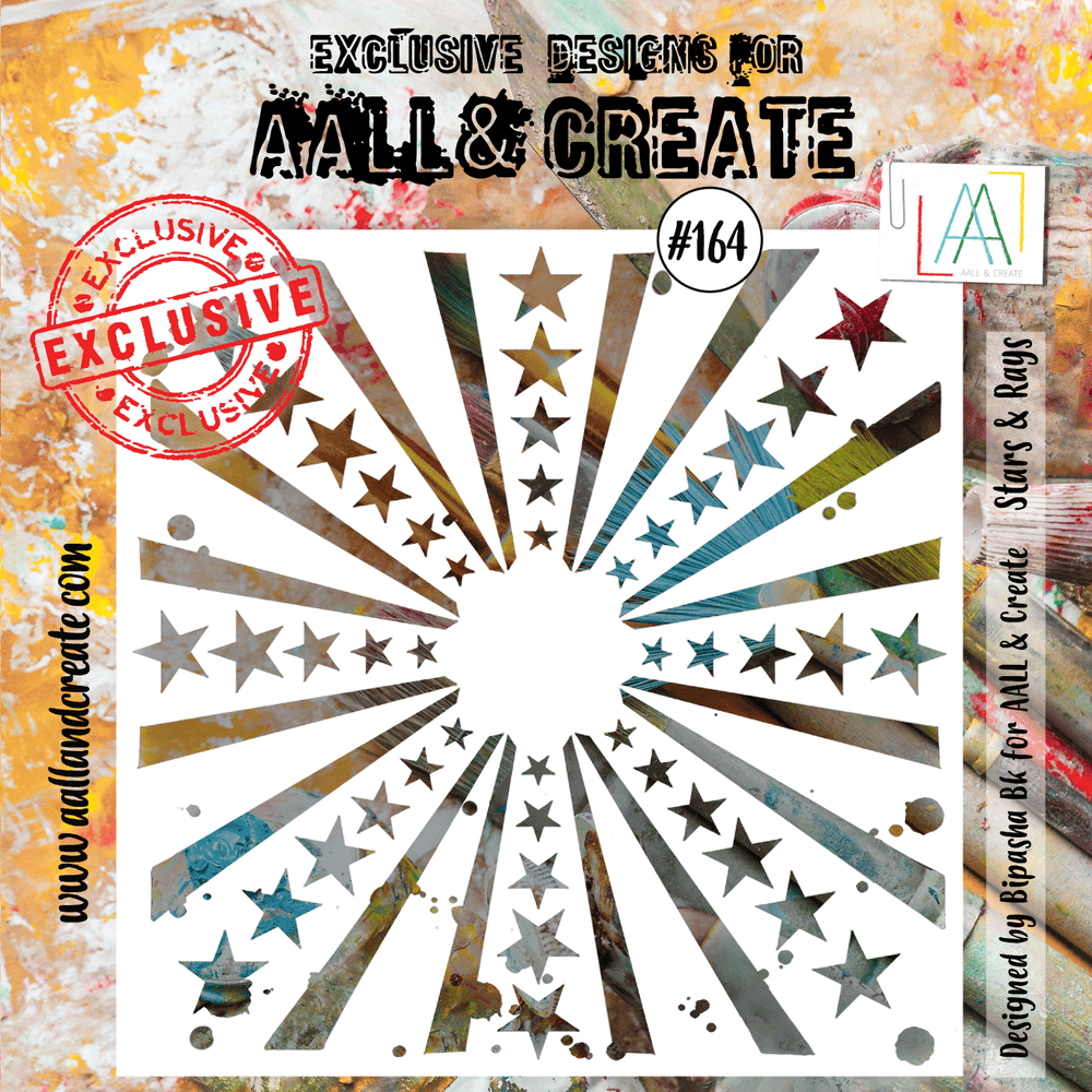 AALL and Create Pochoir - 164 - Étoiles & Rayons