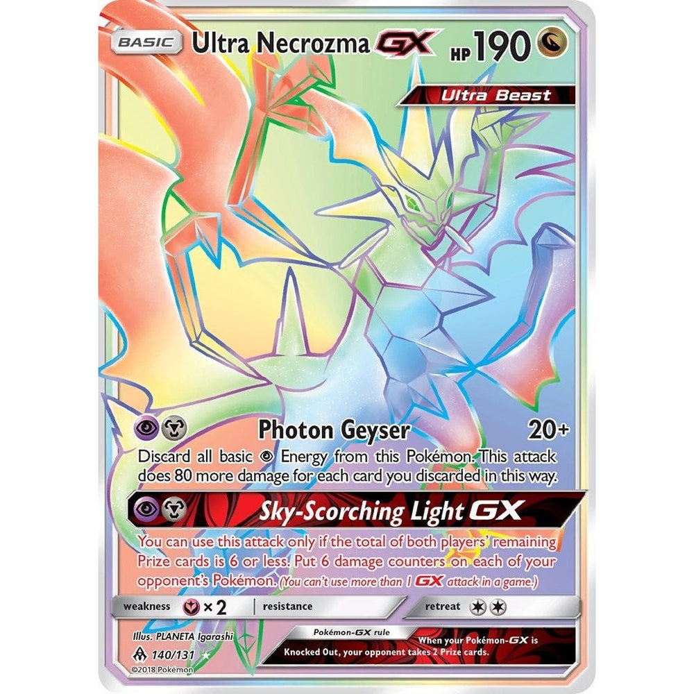 Ultra Necrozma GX (Secret) (140/131) (SM06)