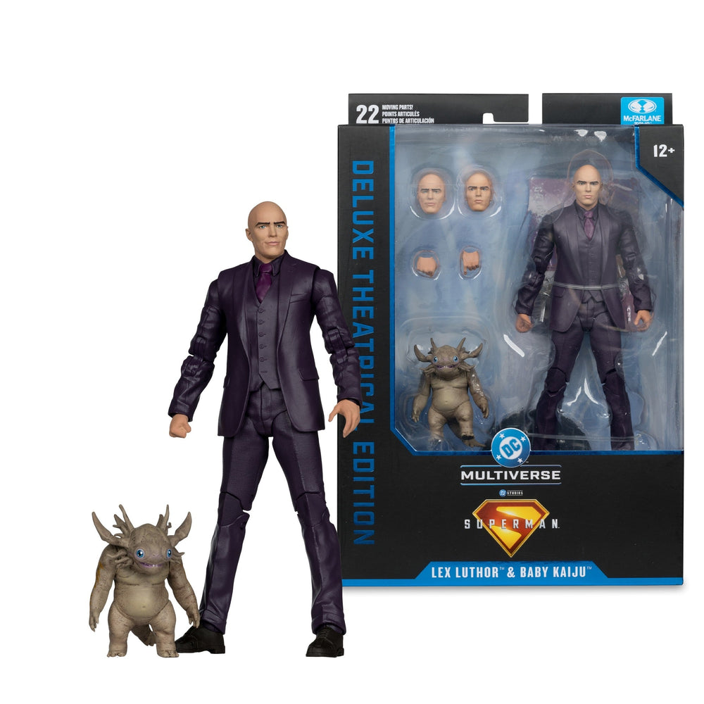 DC Multiverse Deluxe Édition Cinéma - Superman (2025) - Lex Luthor et Bébé Kaiju