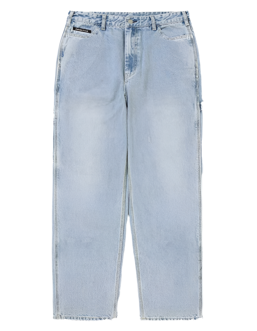 Pantalons 'Masson Baggy Carpenter' Primitifs - Lavage Clair