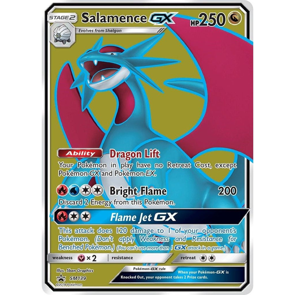 Salamence GX - SM139 (SM139) (SMP)