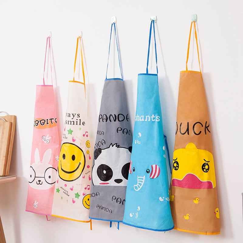 Cartoon pvc apron