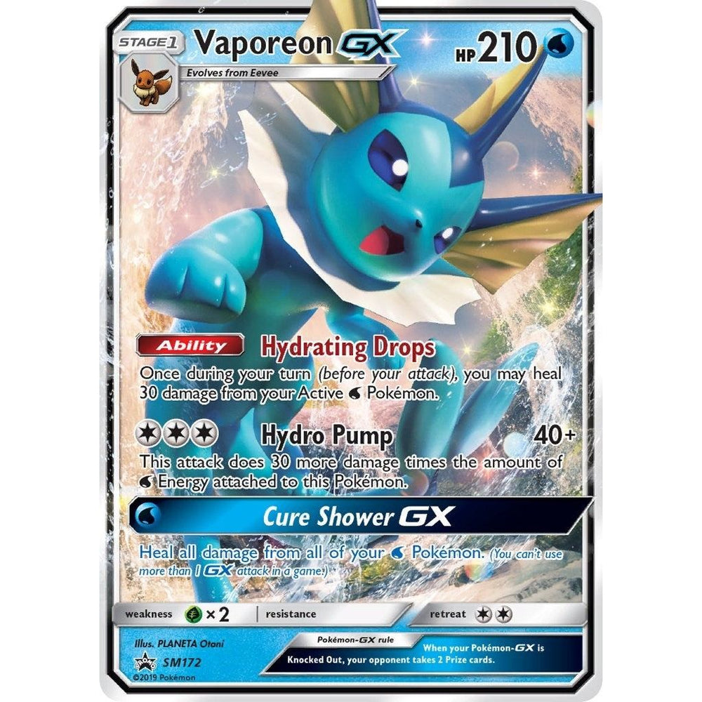 Vaporeon GX - SM172 (SM172) (SMP)