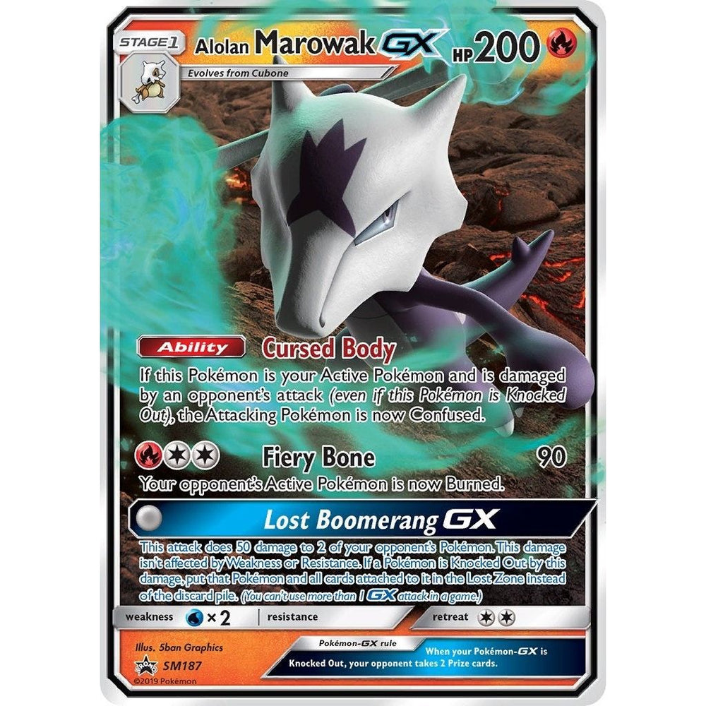 Alolan Marowak GX - SM187 (SM187) (SMP)