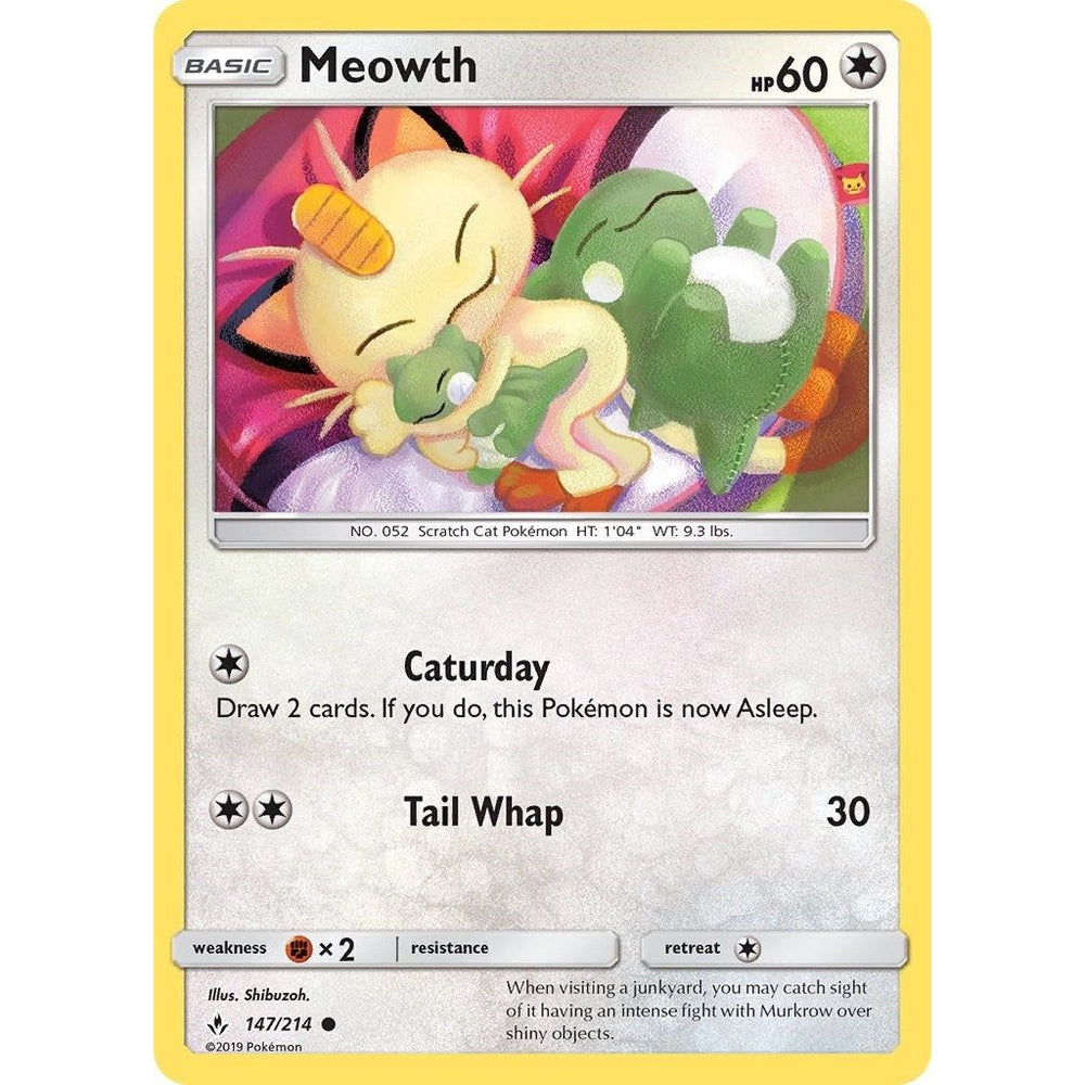 Meowth (147/214) (SM10)