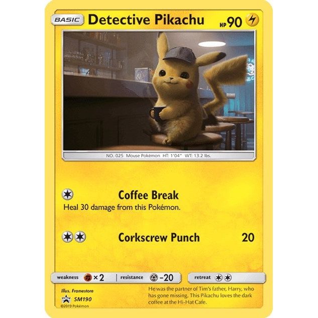 Pikachu Détective - SM190 (SM190) (SMP)