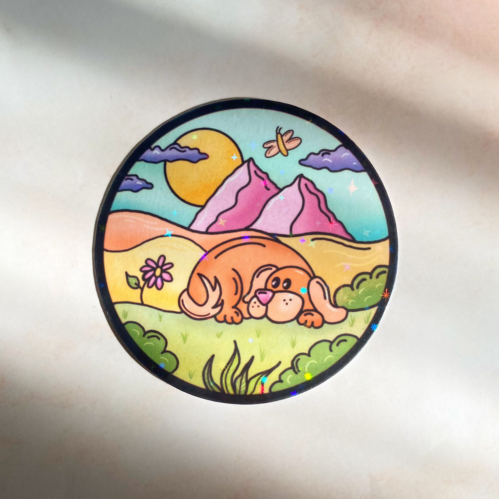 Pawsome Dog | Animal Sticker