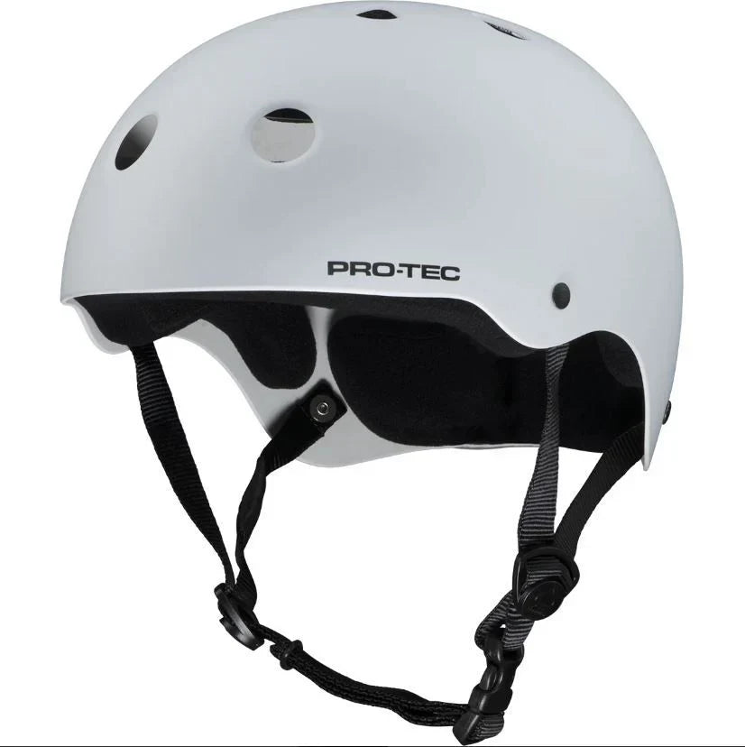 Casque de skate Pro-Tec 'Classic' - Blanc mat