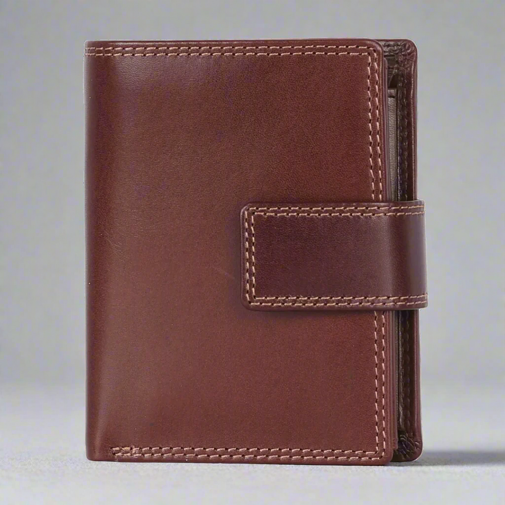Portefeuille en cuir pour hommes MET