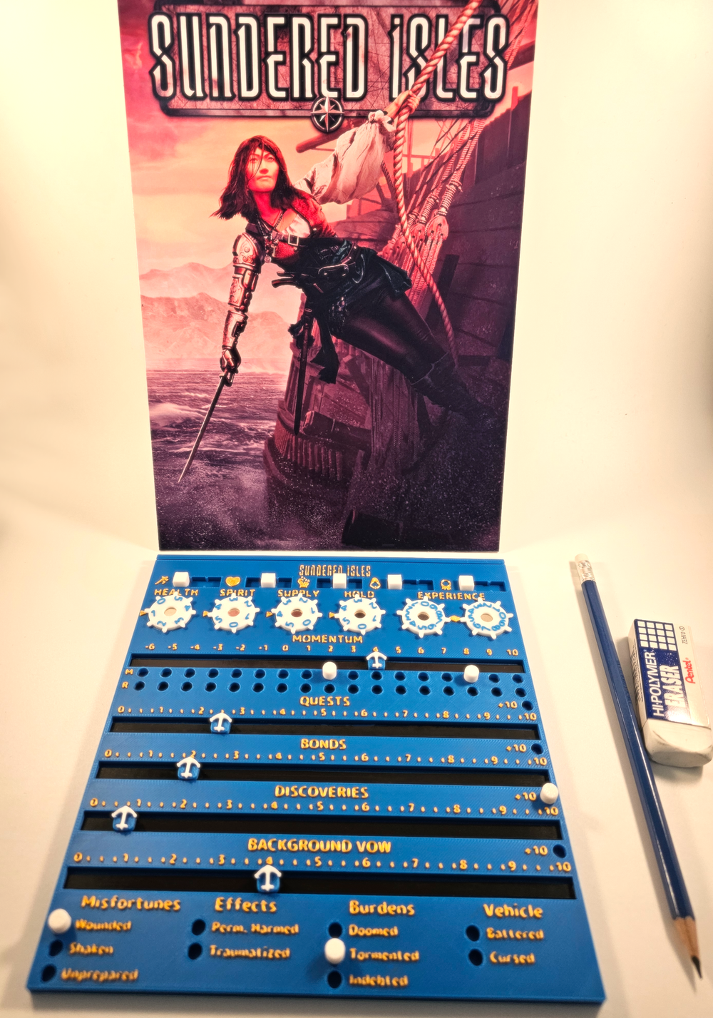 IronSworn - Tableau de jeu des Îles Brisées