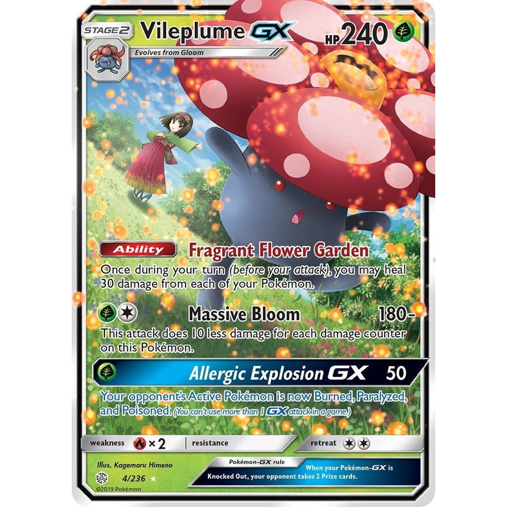 Vileplume GX (4/236) (SM12)