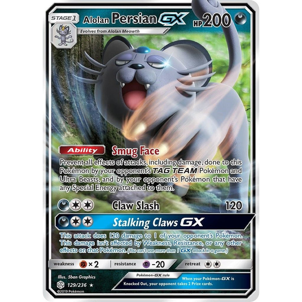 Alolan Persian GX (129/236) (SM12)