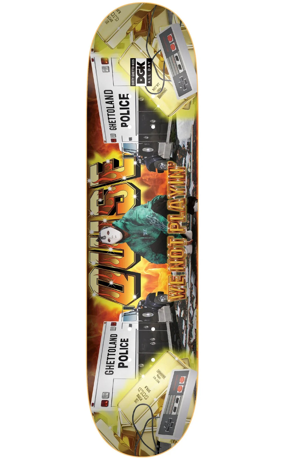 DGK x Quise Henry 'Ghetto Fab' Deck - Multi