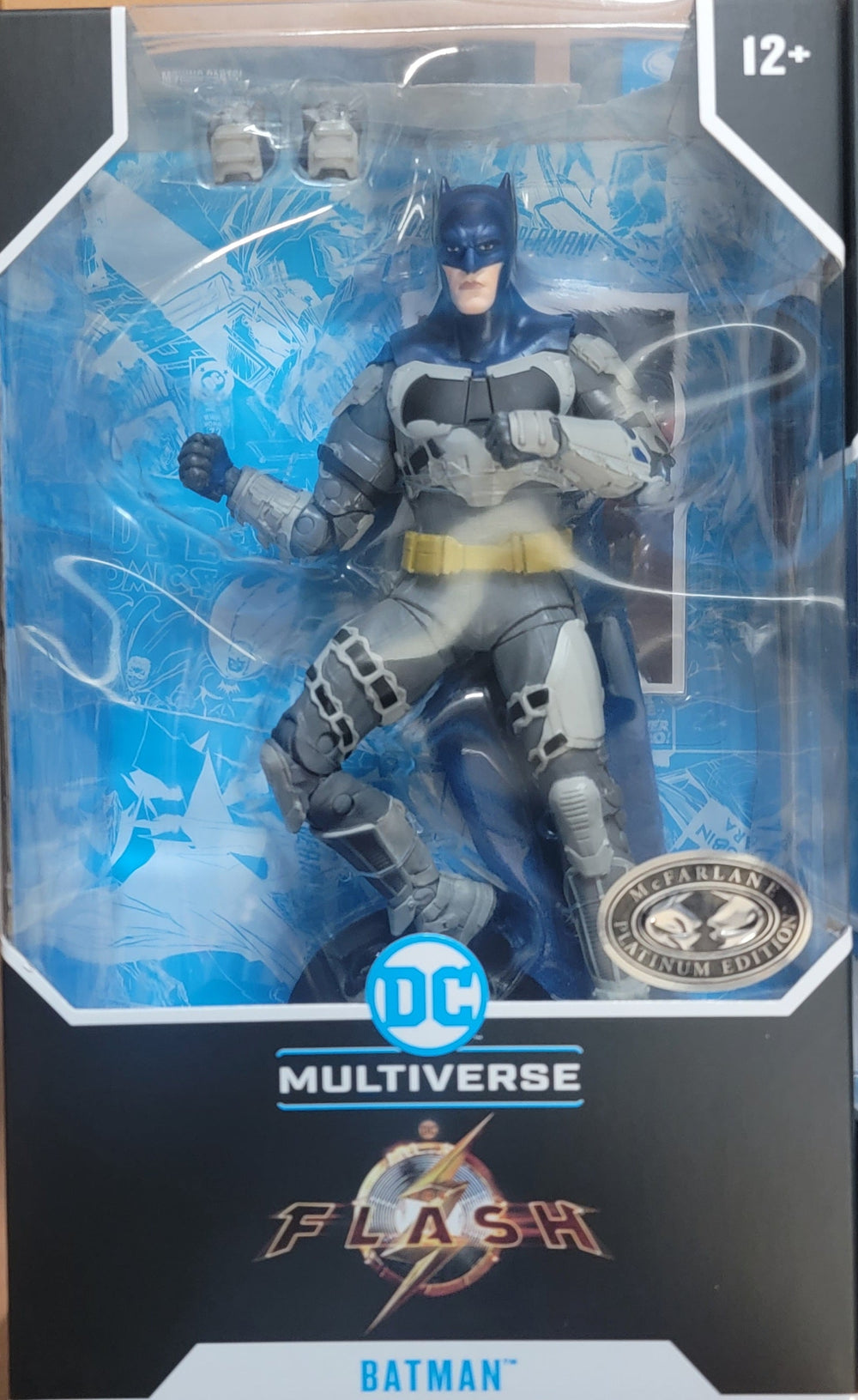 DC Multiverse Figurine Articulée The Flash 7 pouces Exclusive - Batman Platinum