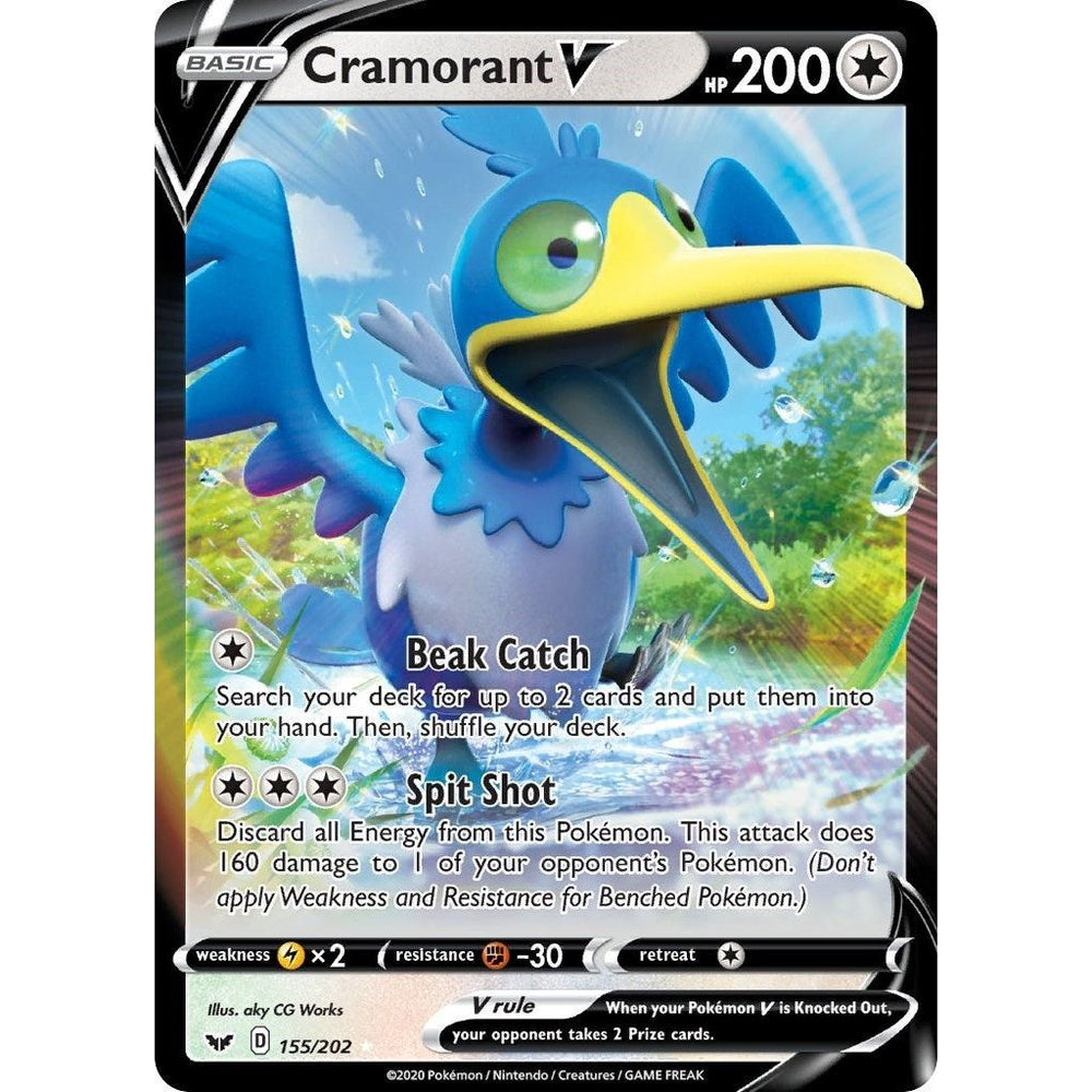 Cramorant V (155/202) (SWSH01)