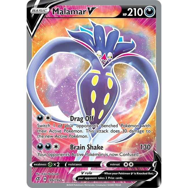 Malamar V (Full Art) (186/192) (SWSH02)