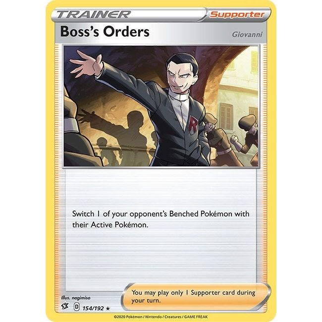 Boss's Orders (154/192) (SWSH02)