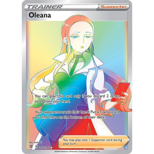 Oleana (Secret) (202/192) (SWSH02)