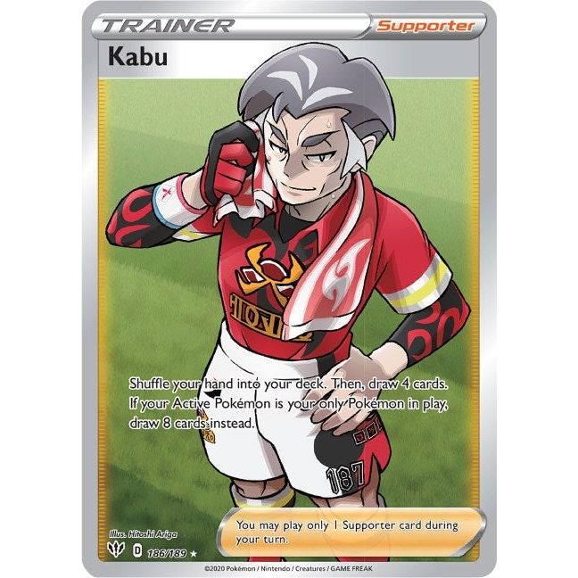 Kabu (Full Art) (186/189) (SWSH03)