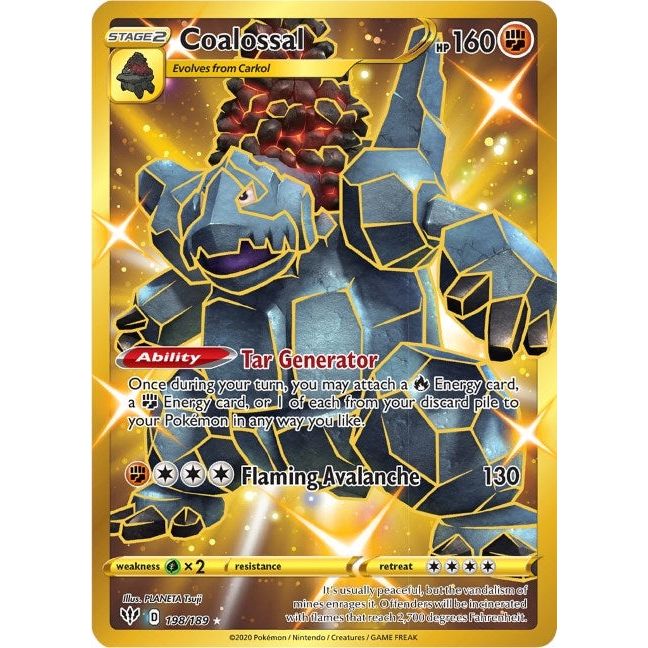 Coalossal (Secret) (198/189) (SWSH03)