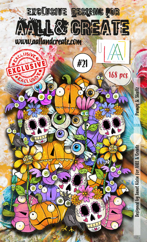 AALL and Create #21 - Die-Cuts Éphémères - Talons & Crânes