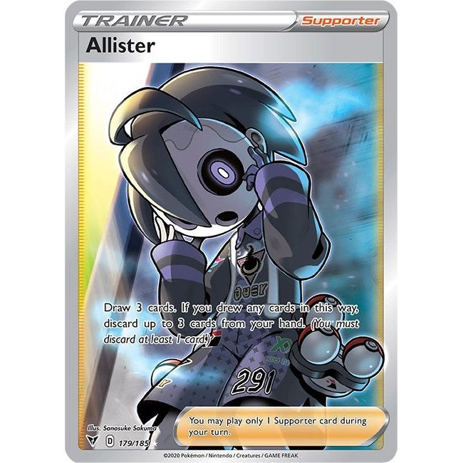 Allister (Full Art) (179/185) (SWSH04)