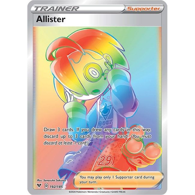 Allister (Secret) (192/185) (SWSH04)