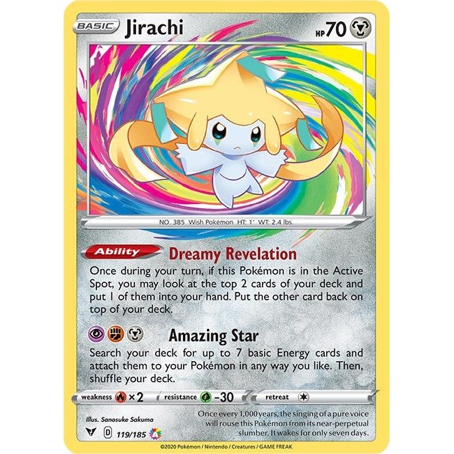 Jirachi (119/185) (SWSH04)