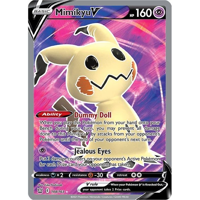 Mimikyu V (Full Art) (148/163) (SWSH05)