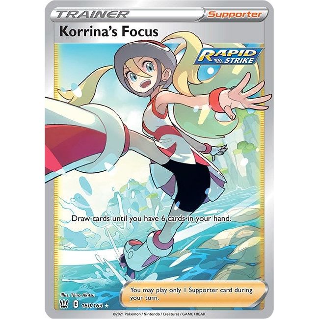 La Concentration de Korrina (Art Complet) (160/163) (SWSH05)