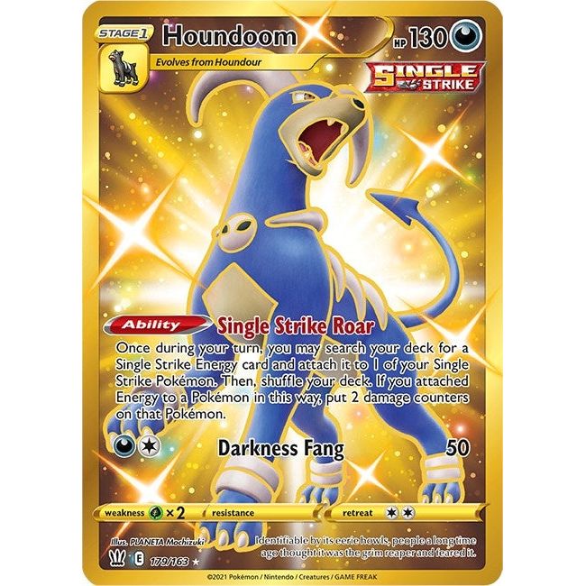 Houndoom (Secret) (179/163) (SWSH05)