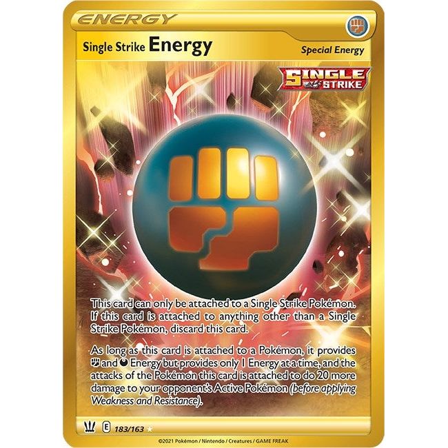 Énergie Frappe Solo (Secrète) (183/163) (SWSH05)