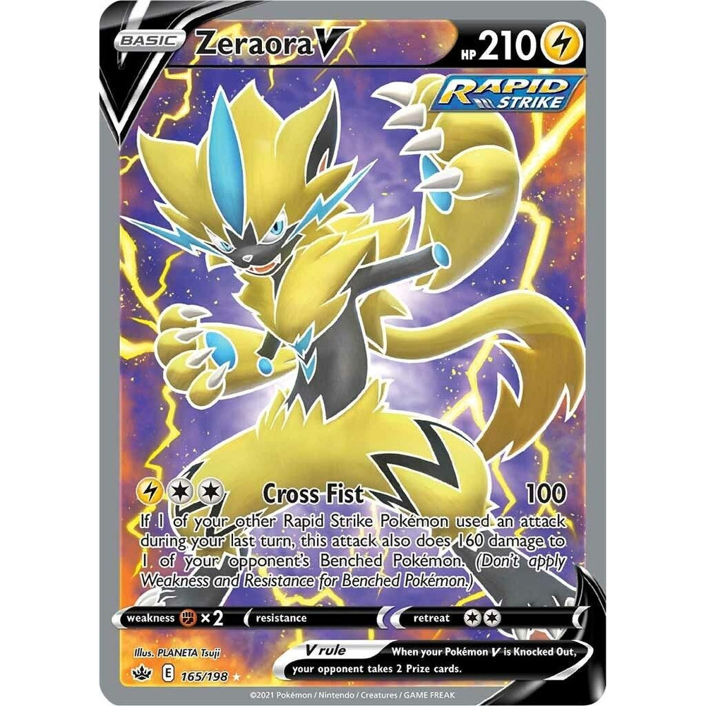 Zeraora V (Art Complet) (165/198) (SWSH06)