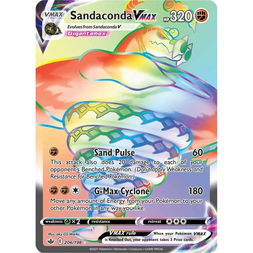 Sandaconda VMAX (Secret) (206/198) (SWSH06)