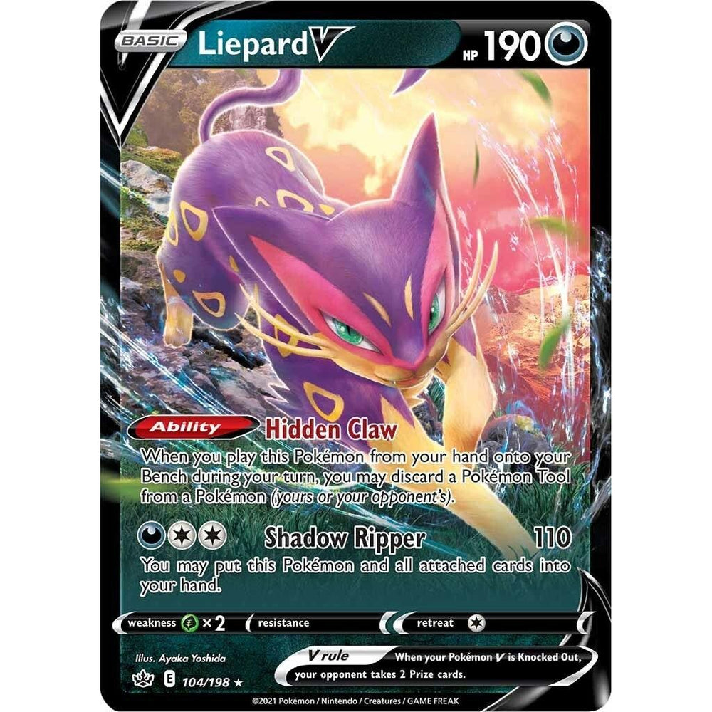 Liepard V (104/198) (SWSH06)