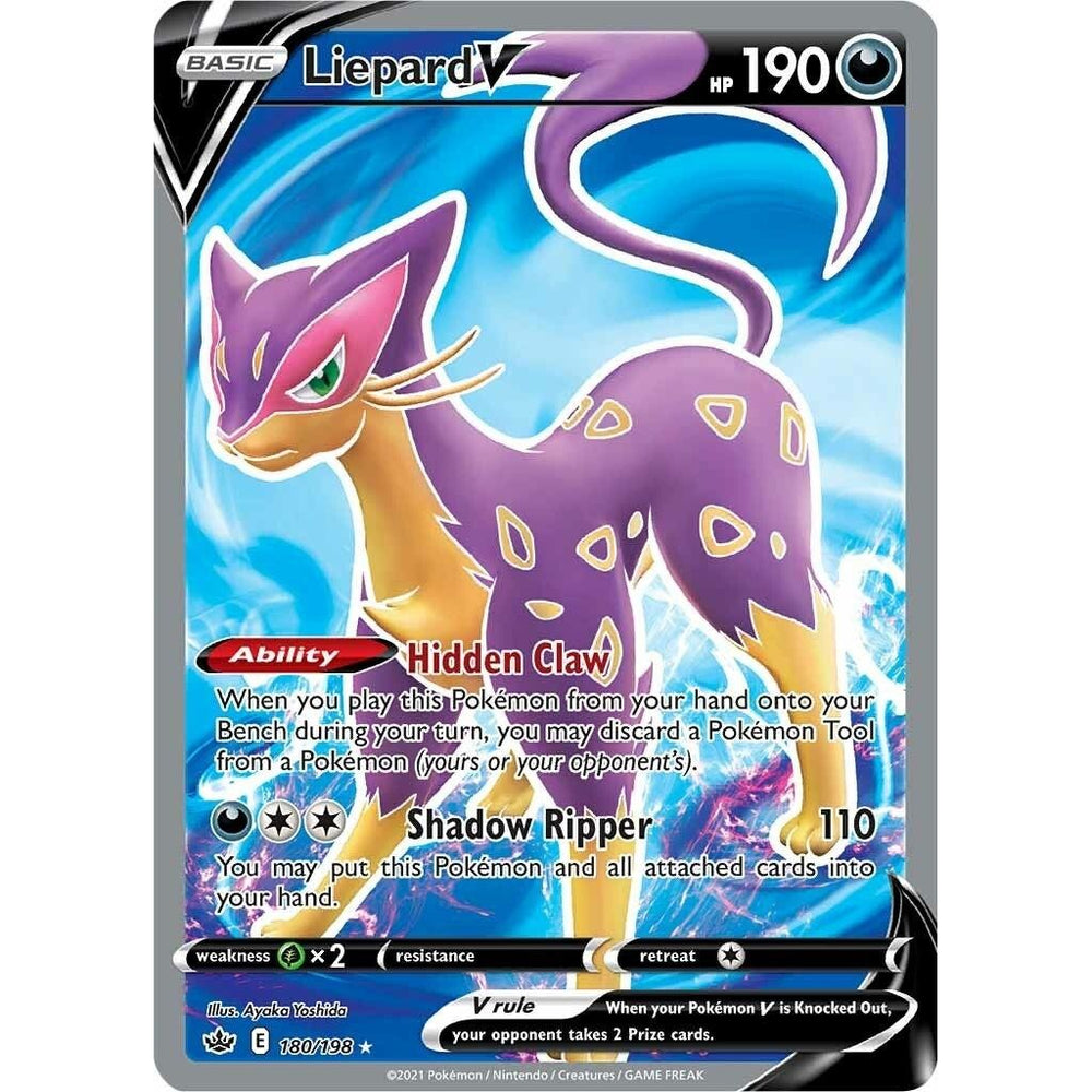 Liepard V (Art Complet) (180/198) (SWSH06)