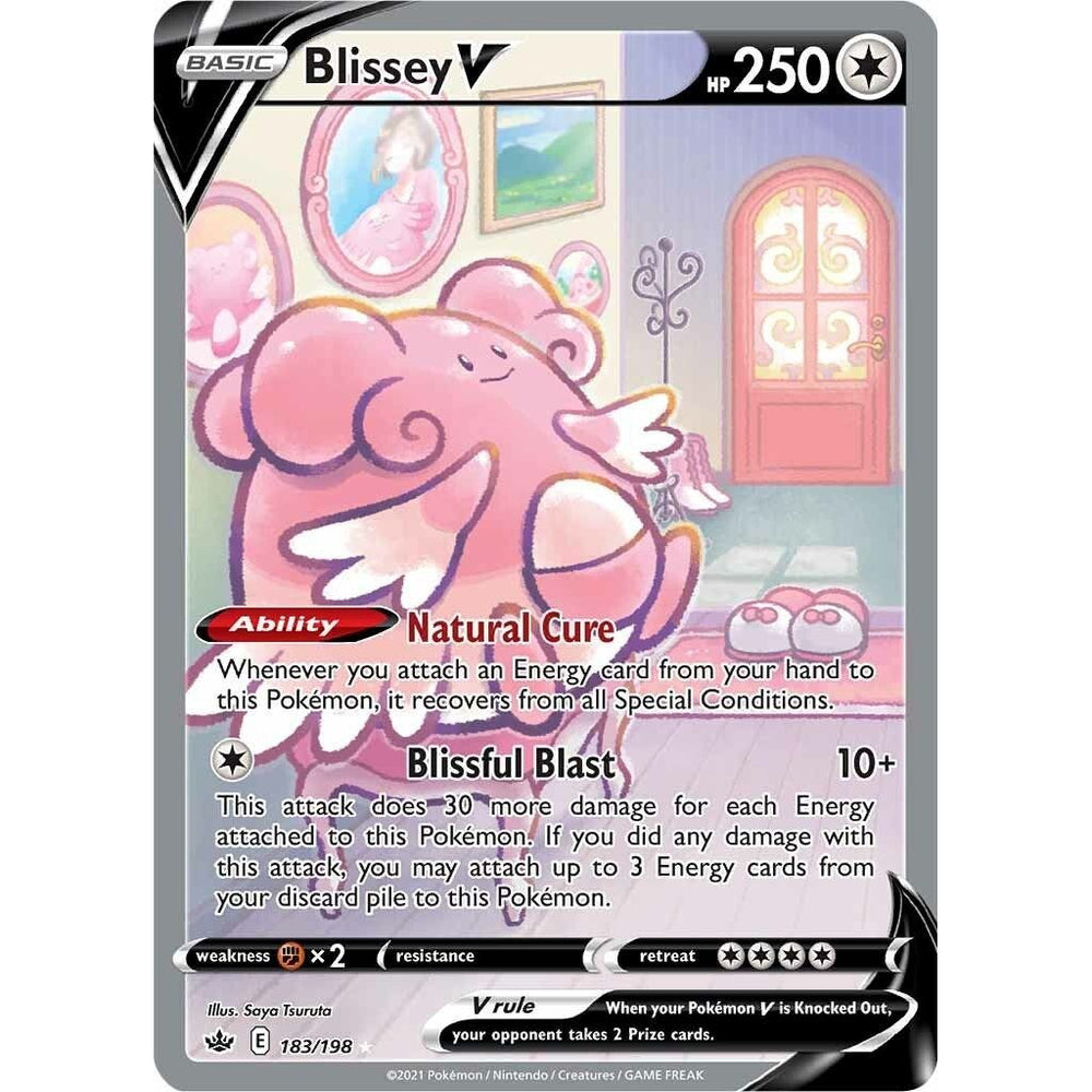 Blissey V (Art alternatif complet) (183/198) (SWSH06)