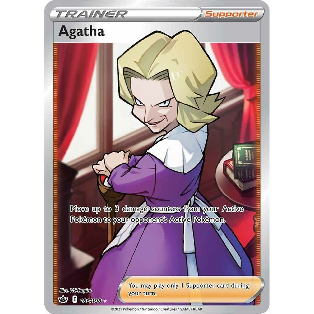 Agatha (Full Art) (186/198) (SWSH06)
