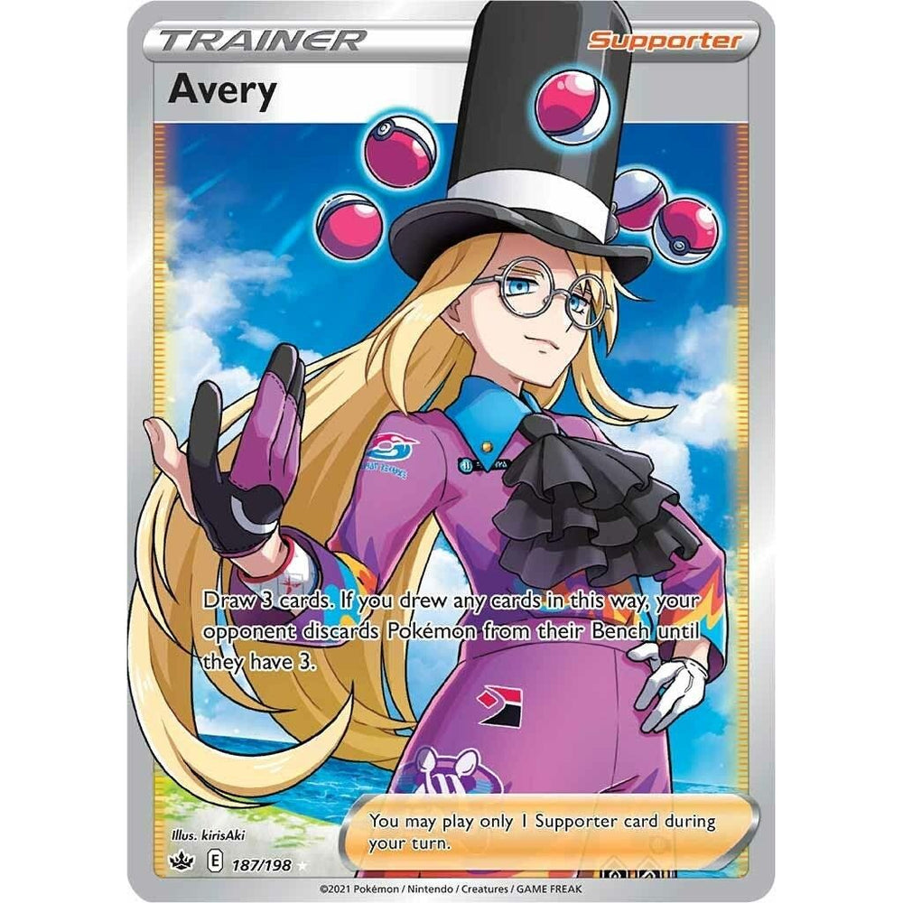 Avery (Full Art) (187/198) (SWSH06)