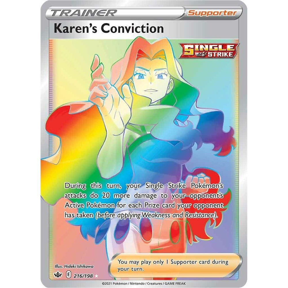 Conviction de Karen (Secret) (216/198) (SWSH06)