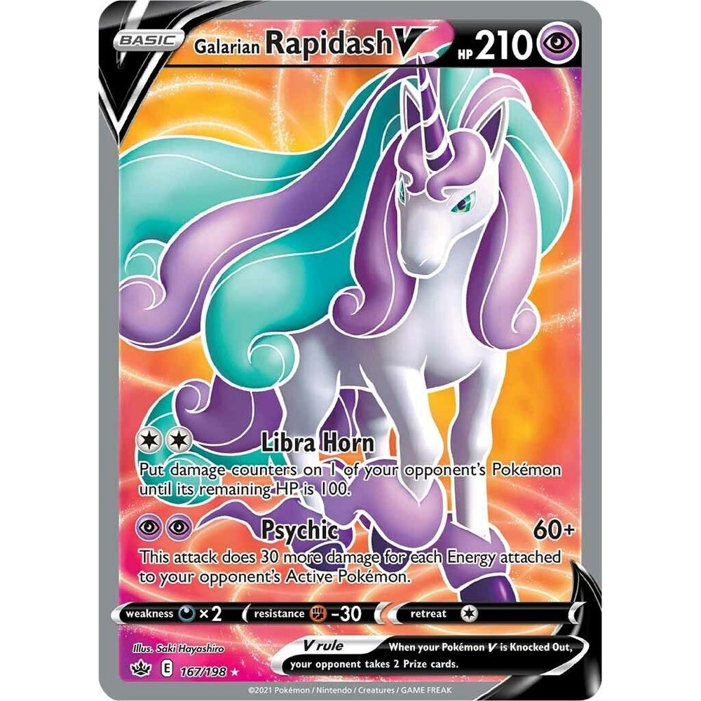 Galarian Rapidash V (Art Complet) (167/198) (SWSH06)
