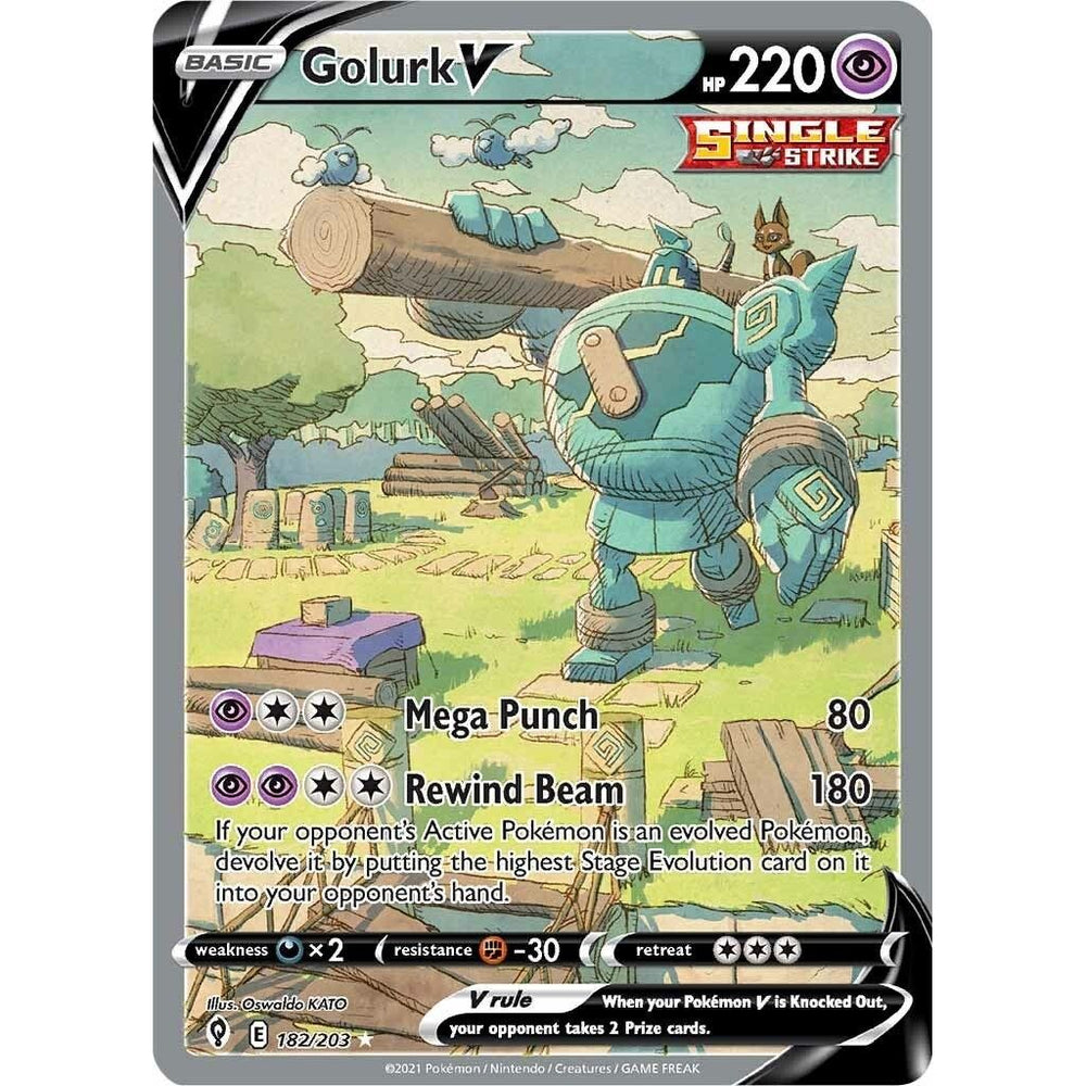 Golurk V (Art alternatif complet) (182/203) (SWSH07)