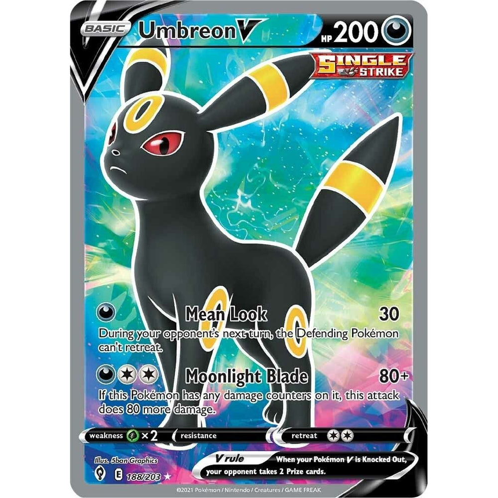 Umbreon V (Full Art) (188/203) (SWSH07)
