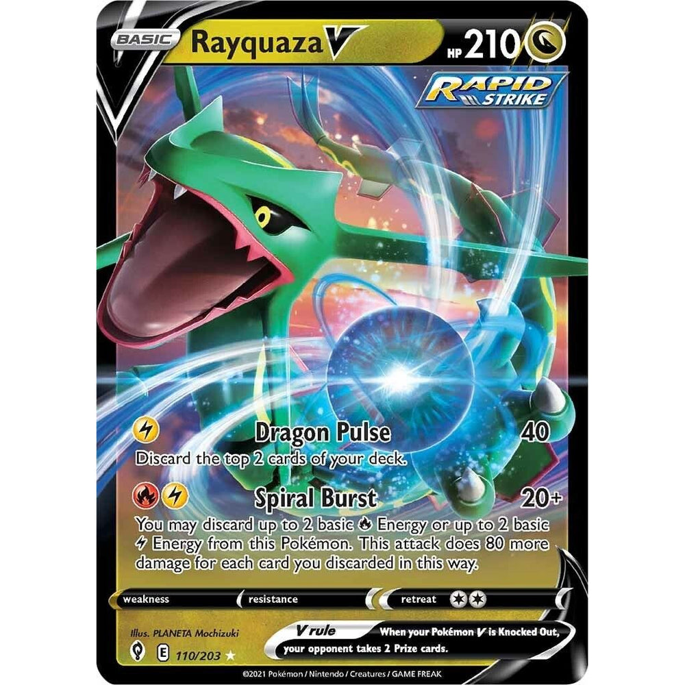 Rayquaza V (110/203) (SWSH07)