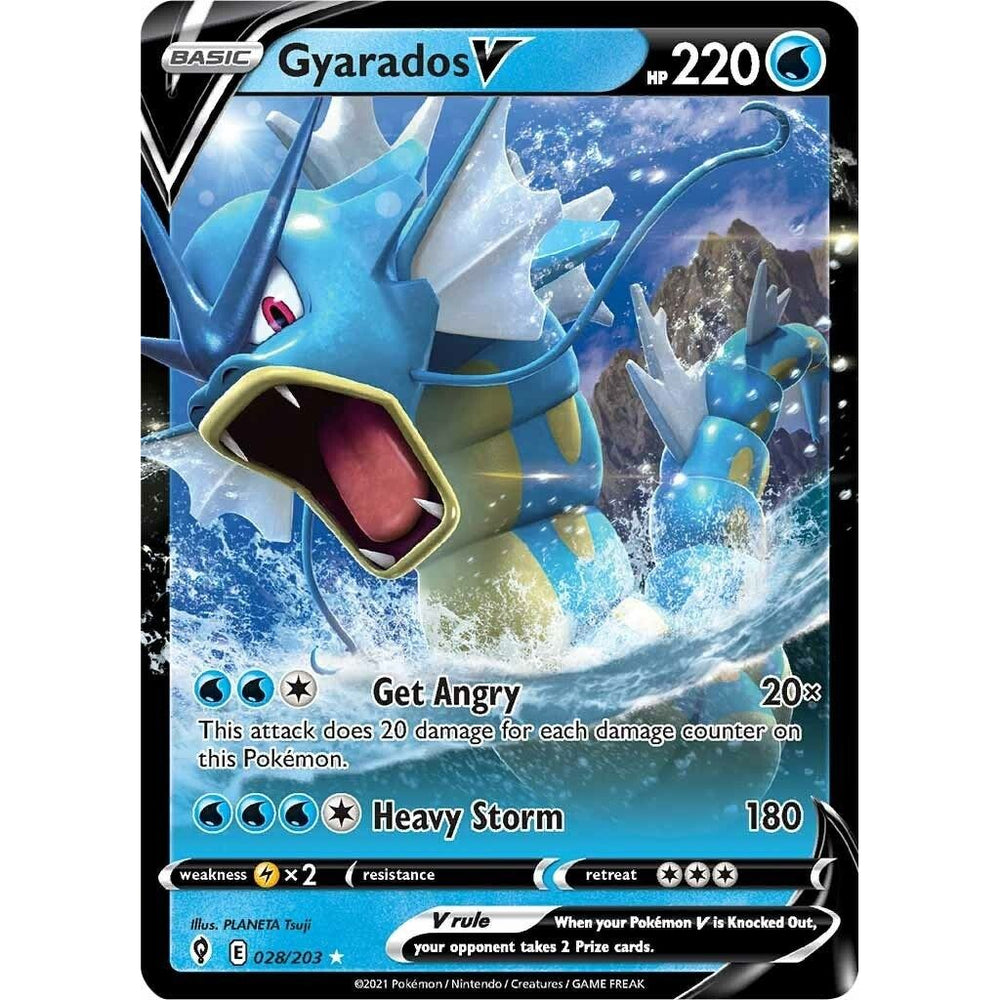 Gyarados V (028/203) (SWSH07)